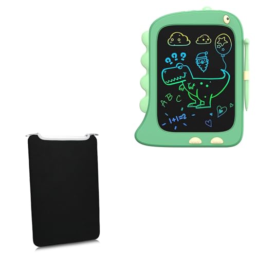 BoxWave Case Compatible with Orsen Writing Tablet Toddler (8.5 in) - SlipSuit, Soft Slim Neoprene Pouch Protective Case Cover - Jet Black