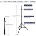 SAMTIAN LED Video Light Kit with 79''Adjustable Light Stand, 2-Pack Dimmable Photography Lighting with Carrying Bag, Batteries, New Led Light Panel for Product Portrait Video Shooting YouTube Facebook