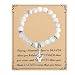 FUSTMW ASL I Love You Hand Sign Language Charm Pendant Bracelet Sign Language Jewelry Interpreter Gift ASL Jewelry for Deaf