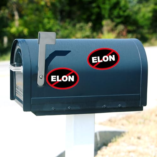Image of 2 Pack Anti Elon Musk Bumper Magnet, Anti Elon Tesla Club Car Magnet for Tesla Owners Bought This Before Elon Went Crazy Tesla Car Stickers Magnetic - 6 inch x 4 inch