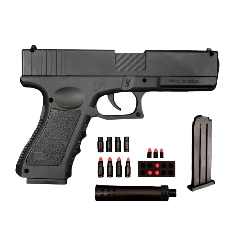 Toys Gun for Kids ||Gun with Bullets Magazine & Shells Ejecting Gun Darts