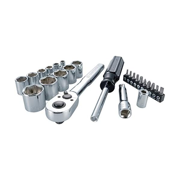 CRAFTSMAN Socket Set, Nano SAE, 3/8″ Drive, 24Piece (CMMT12012