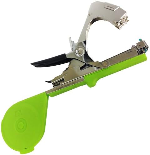 Grow1 Tape Gun Tie Stapler Plant Branch and Stem Tying Tool for Garden Support Stakes with Easy One-Hand Operation