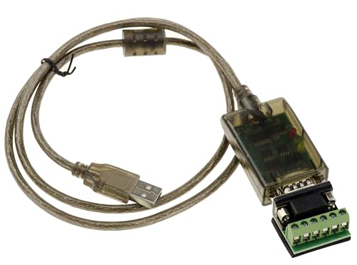 KALEA INFORMATIQUE Conversor USB a RS 422 RS 485 con Chipset FTDI FT232. Montaje de cable a cable o enchufe DB9