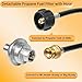 Propane Fuel Filter F273699 with 6FT Detachable Filter Hose Compatible with heater Buddy Series Portable Heaters Connect QCC1/Type1 Adapter for 20-45 lb Tanks,CSA Certified