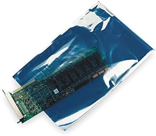 3 mil Gray Antistatic Lay Flat Poly Bag,12