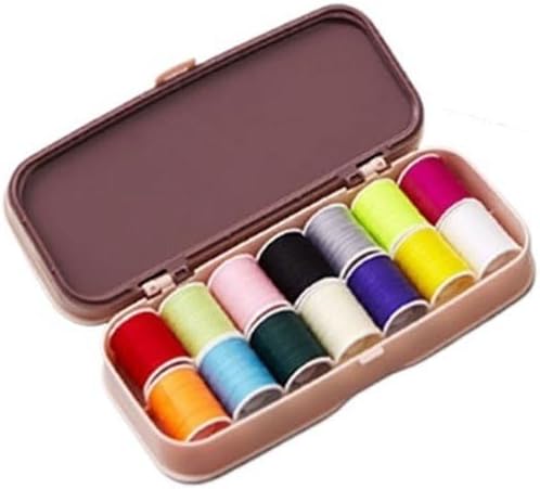 MVNOIRE Multifunctional PP Sewing Kit Household Mini Tool Needle Thread Box