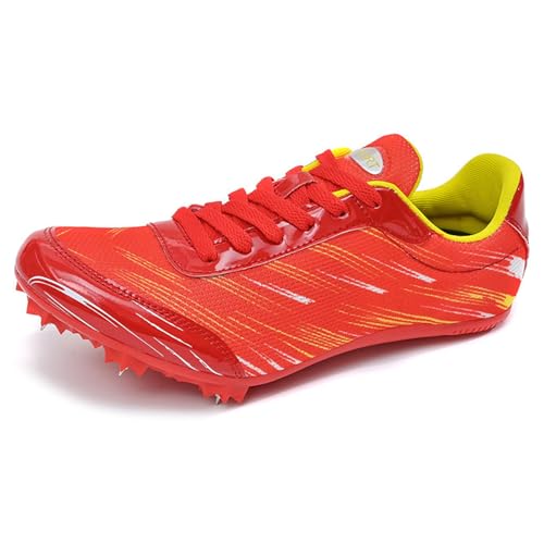 Chaussures d'athlétisme performantes et légères avec 8 crampons pour le saut en longueur