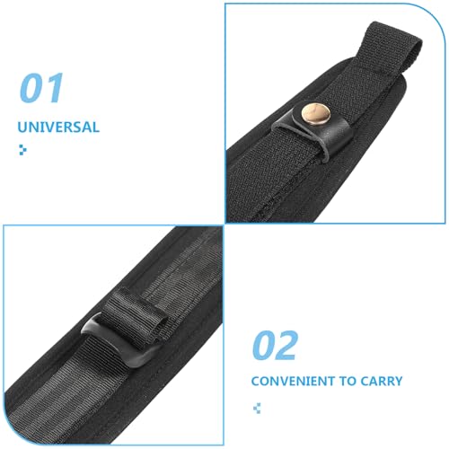 Mikinona 1pair High Durability Bass Accordion Support Straps Comfortable Nylon Shoulder Belts for Accordion Accessories - Thumbnail 3