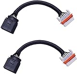 2 X Headlight Wiring Harness Adapters for 2004-2007 Volkswagen Touareg 7L6971071A
