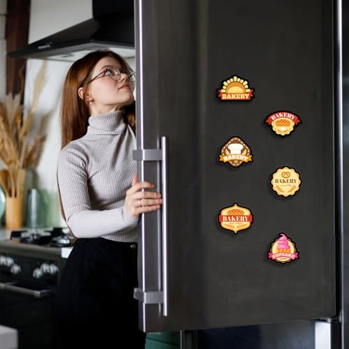 Image of Sehaz Artworks Fridge Magnets Refrigerator Stylish | Refrigerator Sticker | Fridge Magnets Set | Fridge Stickers Refrigerator | Fridge Decoration Items-FM-6-006