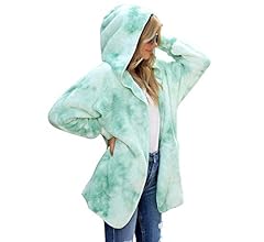 women's oversized open front hooded draped pockets cardigan coat