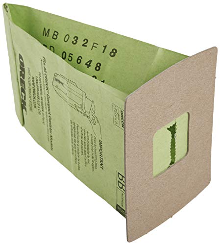 Image of Oreck Vacuum Cleaner Bags for Buster B Canister Vacs, Pack of 8, Green