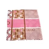 Materiale: 100% Poliester Liu Jo Foulard 70s geometric print 120x120 ECS 2F3134 T0300 soft peach