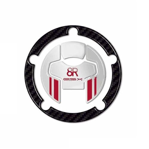 Protection réservoir moto imperméable en résine rouge pour Suzuki GSX-8R 2024 antidérapante