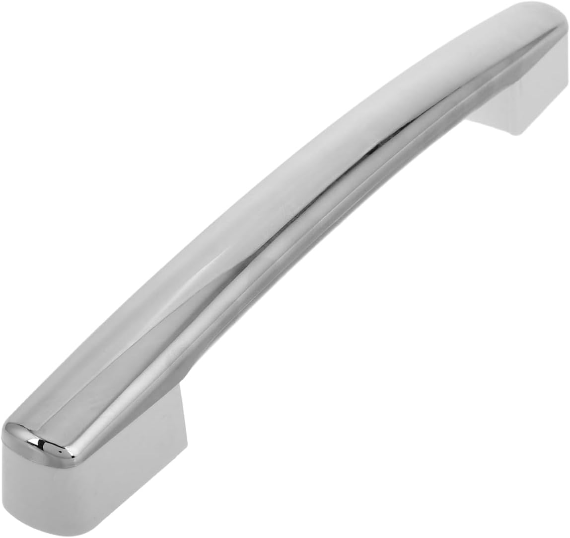 Freezer Handle Replacement for Refrigerator Door Kitchen Plastic Pull Handle Silver 11 Inch Easy Install for Home Commercial Coolers