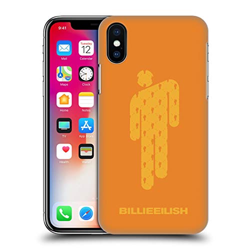 Head Case Designs Officially Licensed Billie Eilish Blohsh Orange Key Art Hard Back Case Compatible With Apple iPhone X/iPhone XS