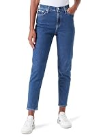 Calvin Klein Jeans Womens Mom Jean, Denim Dark, 32 NI