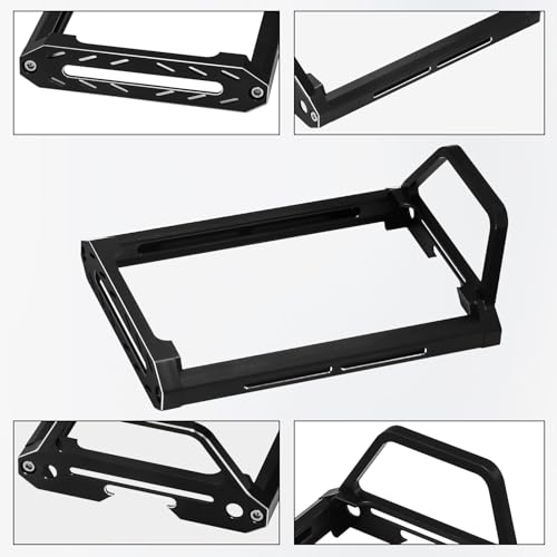 Hobby Fans Metal Protector Frame Fit for Flysky FS-NB4 RC Car Transmitter Screen Protective Bracket Holder and Base Protector Remote Controller Upgrade Parts Accessories (Black) by Hobby Fans - Used condition - Image 5