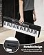 POGOLAB 61 Tasten Kompakt-Keyboard-Piano, digitales elektronisches Keyboard-Piano mit Notenständer, DC 9 V Adapter, Notenaufkleber, 255 Rhythmen und Klangfarben, 24 Demos, 3 Lehrmodi