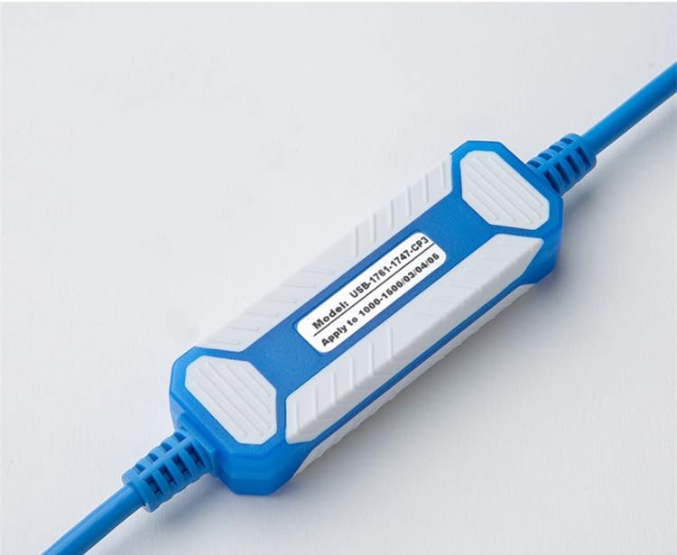 Applicable USB-1761-1747-CP3 PLC Programming Cable Cable AB SLC 5 03 04 05 Series Data Download Cable Blue Gold-Plated