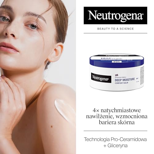 NEUTROGENA® Formuła Norweska® Głęboko nawilżający krem do ciała, skóra sucha 300ml Głęboko nawilżający krem do skóry suchej, zapewnia skórze intensywne nawilżenie do 48 godzin. Zawiera glicerynę.