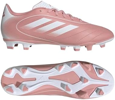 Adidas Unisex-Adult Goletto IX Firm Ground/Multi Ground Soccer, Wonder Mauve/White/Wonder Mauve, 9.5 - 5