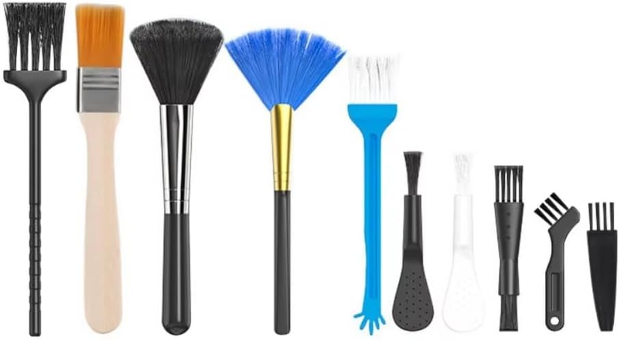 10-Piece Keyboard Cleaning Brush Kit for Electronic Devices, PC, Phone, and Camera Lens Dust Removal Tools(10Pcs/Set)