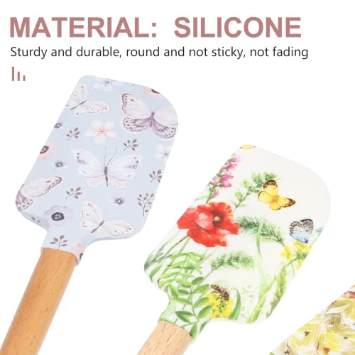 Ultechnovo 1S151753R213SR Silicone Spatula Dough Scraper 3Pcs Silicone Spoon Spatula thumb #3
