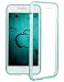 iXCC Crystal Series Apple iPhone 6 Plus/6s Plus Protective Slim Cover Case with Transparent Clear PC Hard Back Plate and Soft TPU Gel Bumper - Mint