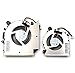 Fleshy Leaf Replacement CPU + GPU Cooling Fan for MSI Katana GF76 Pulse GL76 MS-17L1 GF66 11UC Pulse GL66 11UEK MS-1581 Series PABD08008SH-N459 PAAD06015SL-N460 DC5V