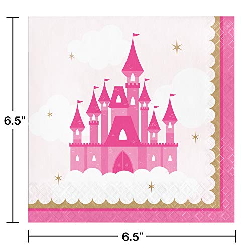 Princess Party Supplies Pink Birthday Decorations Plates And Napkins Serve Up To 16 Guests #TOP4