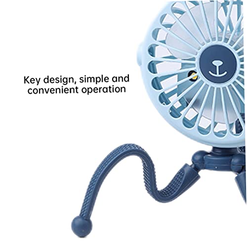 Miniatura 4 de Domire Ventilador Portátil Usb Baby Corrador Clip De Ventilador En Ventilador Mini Ventilador De Trípode Para El Asiento Para El Cochecito De Bebés, Ventilador De Bebé, Ventilador De Cochecitos,