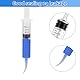 12 ml Dental Spritzen 10 Stück Dental Irrigation Spritze Einzelverpackt Dosierspritze zum Reinigen der Zähne Pflege der Weisheitszähne Füttern von Haustieren