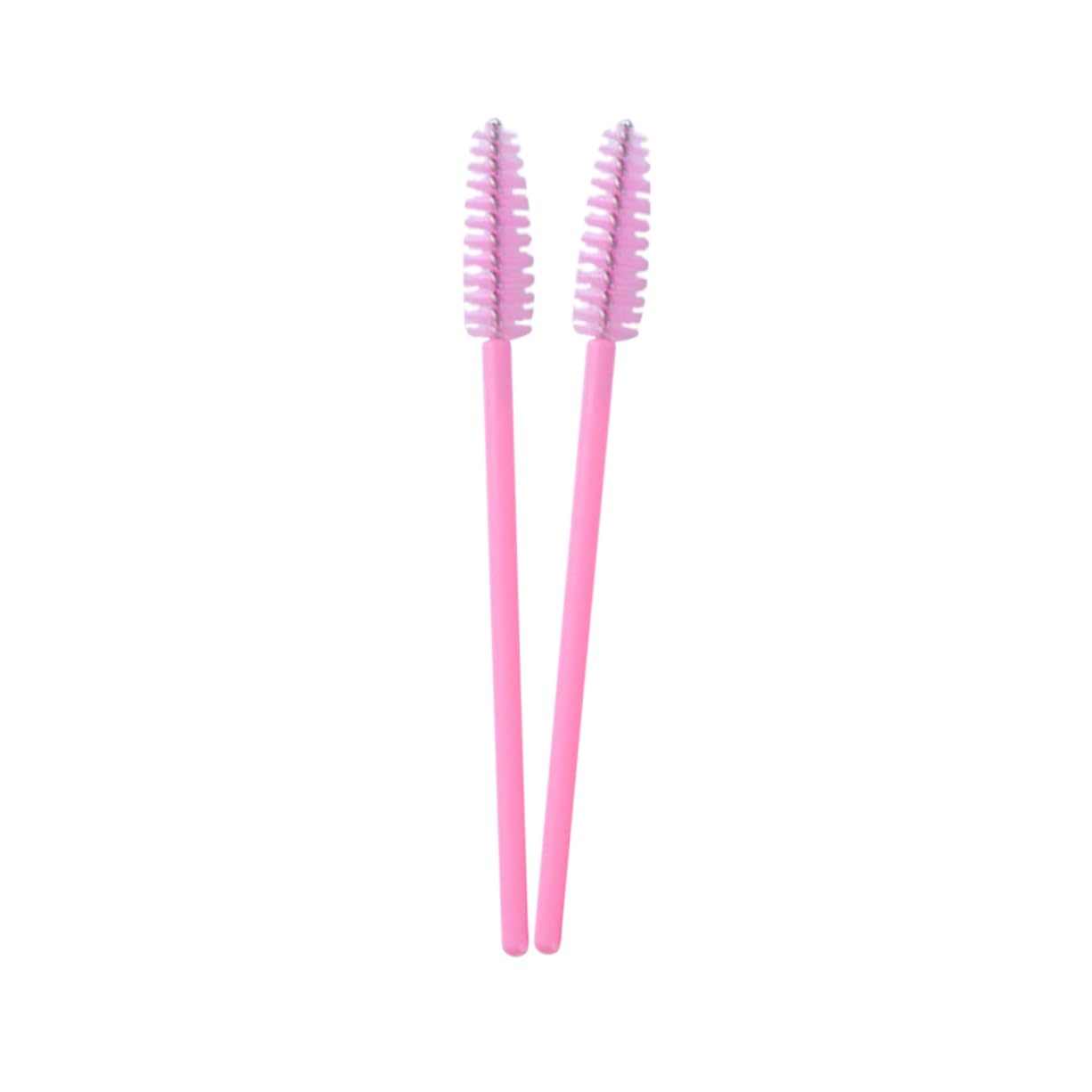 Baluue Fan Eyelash Mascara Brushes 100pcs Makeup Applicator Wands Set Brush Head