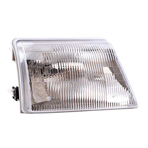 Brock Replacement Driver And Passenger Headlights Headlamps Compatible With 1998-2000 Ranger Pickup Truck F87Z 13008 Fb F87Z 13008 Eb #TOP2