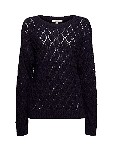 ESPRIT 031ee1i307 Maglione, 400/Navy, M Donna
