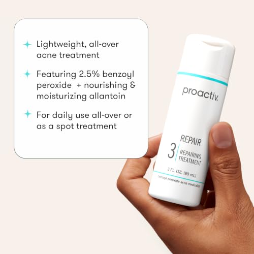 Proactiv Repair Acne Treatment Benzoyl Peroxide Spot Treatment and Repairing Serum Clear, 3 Fl Oz - Image 4