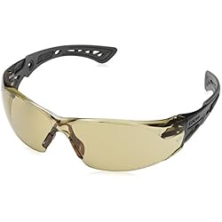 Gafas Bolle Antivaho RUSH+ - Patillas bi-material gris/negro – PC Twilight - anti-rayaduras y anti-vaho PLATINUM