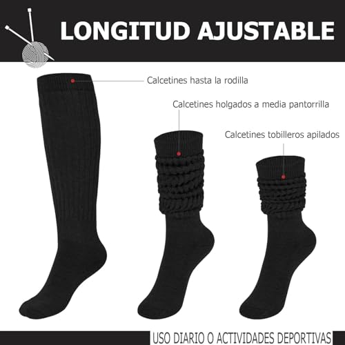 Opiniones de Calcetines hasta la rodilla para Mujer para comprar hoy. 3 Calcetines hasta la rodilla para Mujer marca VADUMA (3)