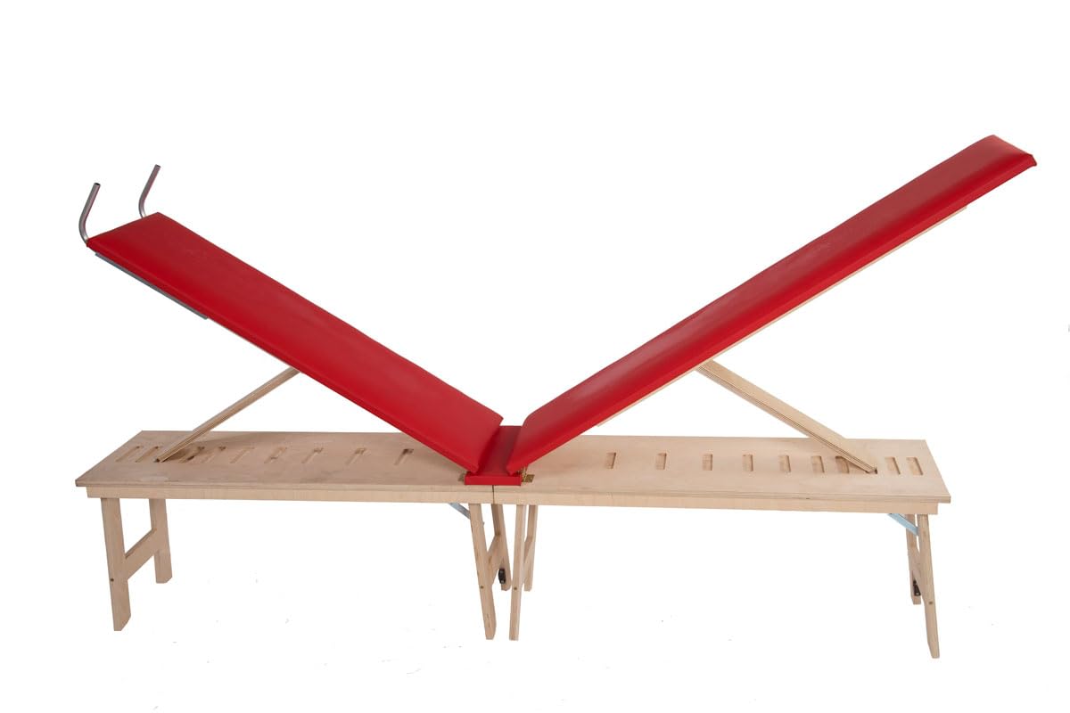 Panca Posturale in Legno Standard con Gambe (nero)