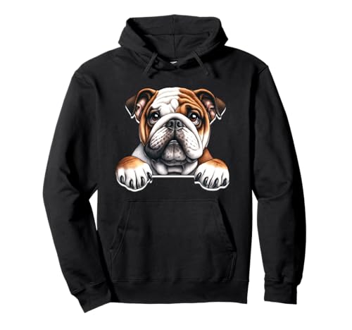 Bulldogge x Englische Bulldogge Pullover Hoodie