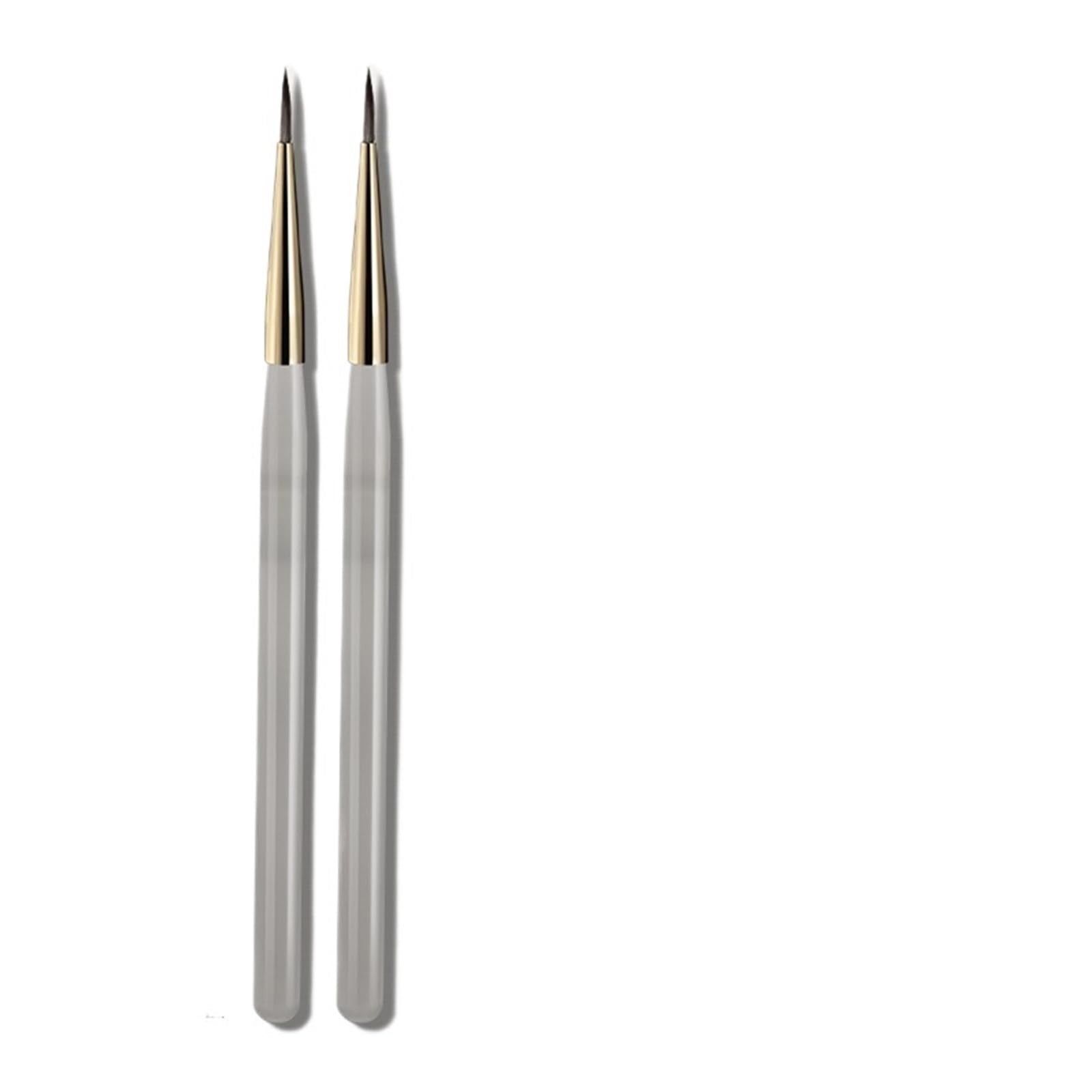 Pennelli Unghie Pennelli for nail art, pennelli for pittura a strisce francesi, lunghi e sottili, gel, strumento for manicure fai da te