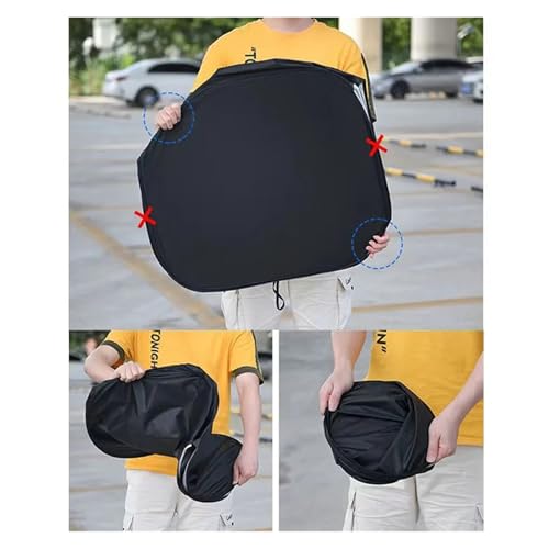 Parasol parabrisas delantero DAF 105 cubierta impermeable camión protector solar 6