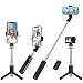 Hpory Selfie Stick Tripod Wireless Bluetooth Remote with 3 Level Fill Light Phone Selfie Stick Compatible with iPhone 11/11Pro/XS/XS Max/XR/X/8P/7P,Galaxy S10/S9/8 and More(Extensible to 43.3inch)
