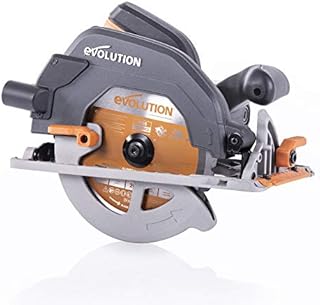 Evolution Power Tools R185CCS Multi-Material Circular Saw, 1600 W, 230 V-Domestic , Grey