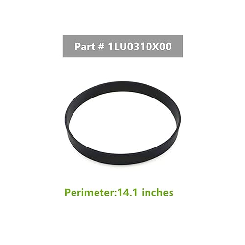 Miniatura 2 de Correas de repuesto para aspiradora vertical Dirt Devil (Royal) estilo 45, parte 1LU0310X00, se adapta a los modelos UD76710 UD78710 UD78110 UD70100