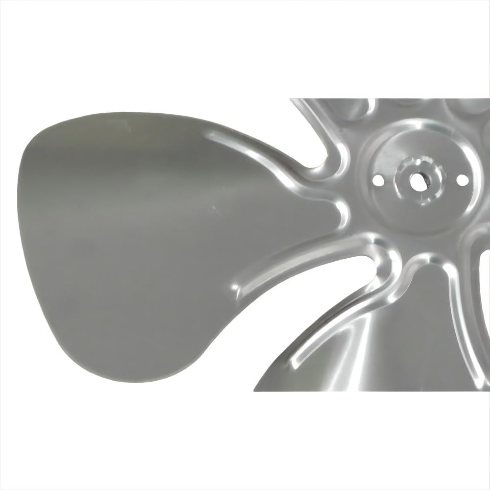 A65123 Metal Fan Blade - for Aluminum Fan Blade Replacement - 12" Diameter 5 Blades 5/16" Bore Hub CW 23 Degree Prop, 990 CFM at 1550 RPM