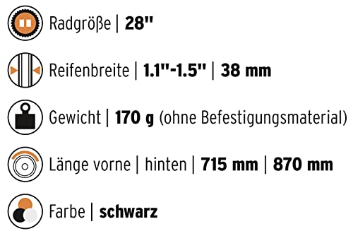 SKS GERMANY Velo 42 Urban Fender Set - Thumbnail 2