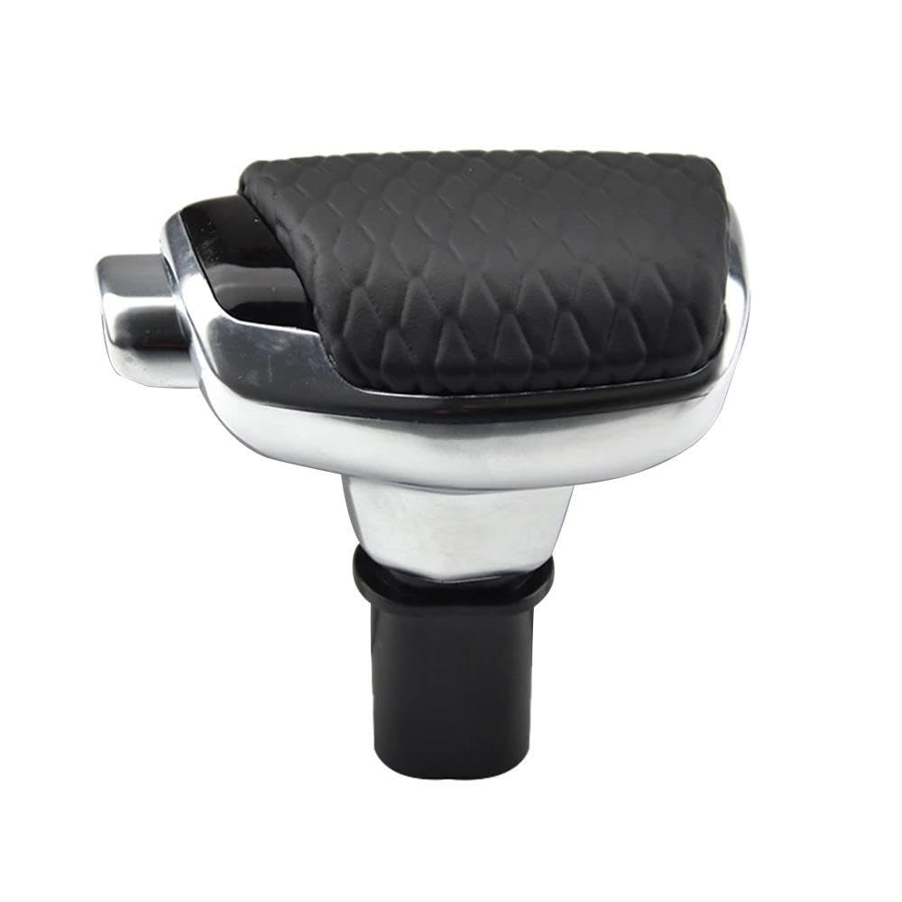 Hyasdbwe Plaid Leather Automatic Stick Gear Shift Knob Lever Handball For Hyundai Ix35 Ix25 For Mistra For Tucson For Kia For Sportage R K4 K3 Gear Shifter Parts(Plaid)